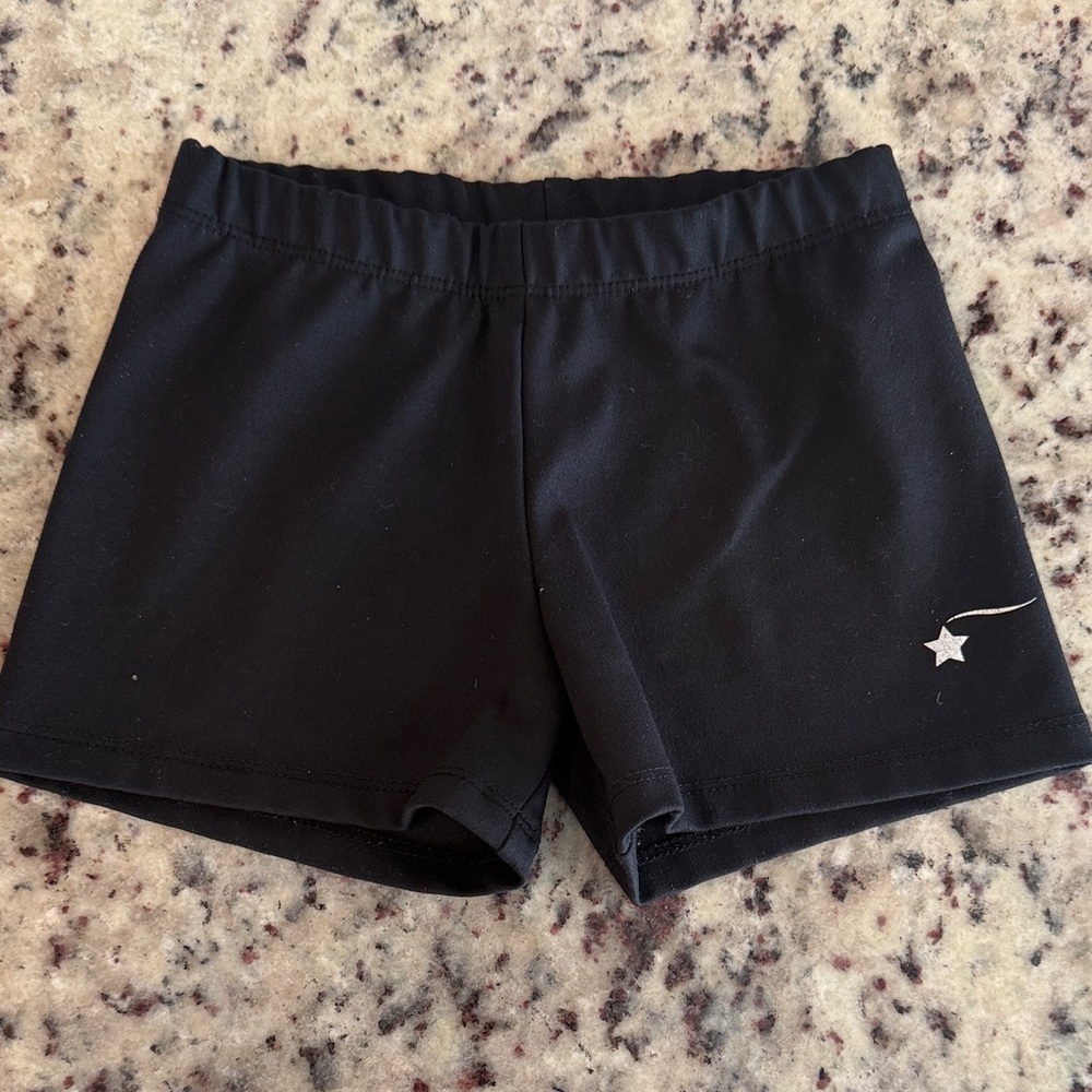 Destira Black Women's Shorts with Star Detail JR